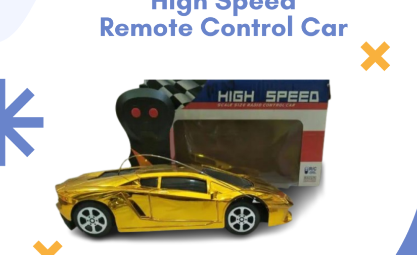 High-Speed Remote Control Car | 4WD Off-Road RC Car with Rechargeable Battery