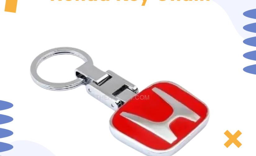 Honda Key Chain | Premium Metal Keyring | Stylish Car & Bike Key Holder