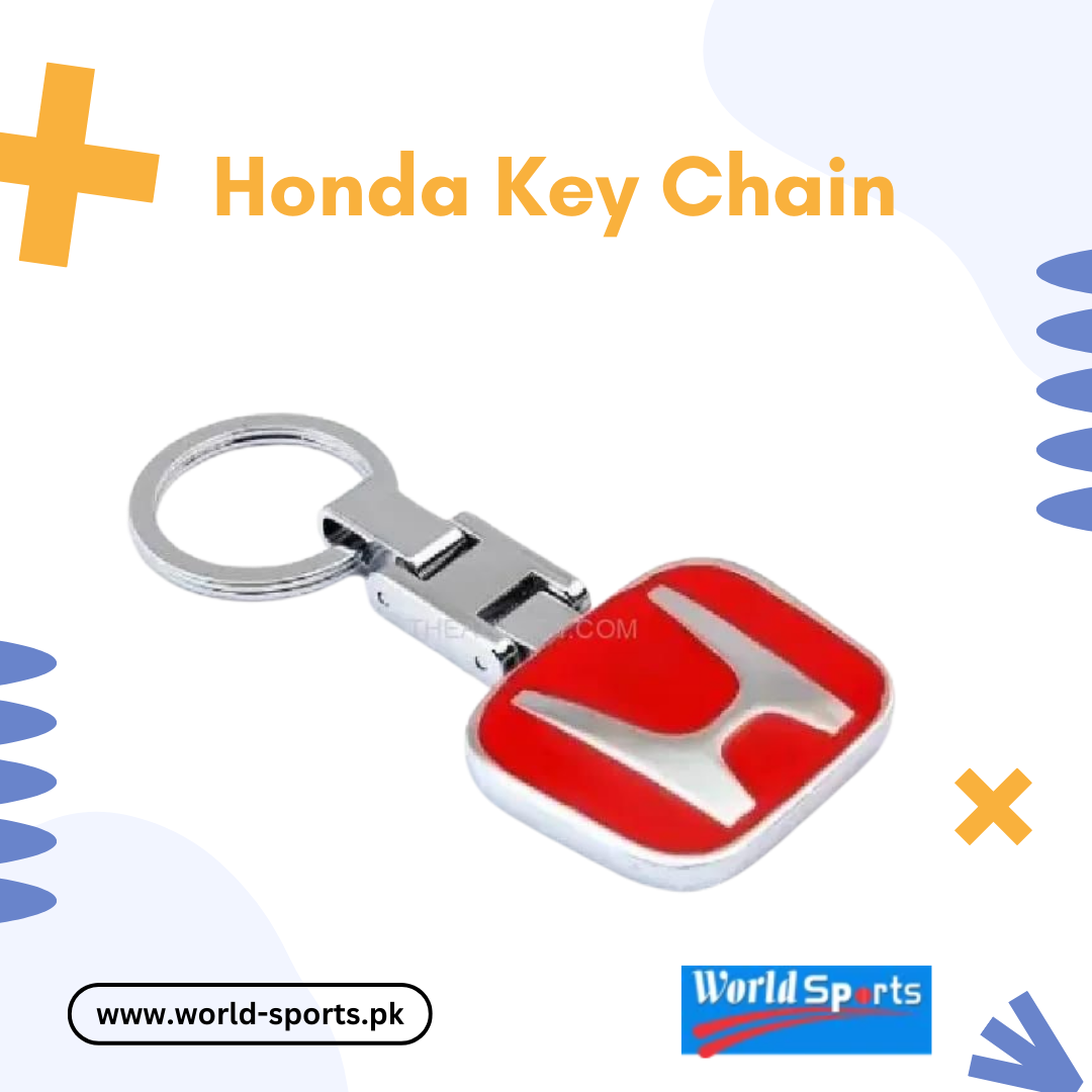 Honda Key Chain | Premium Metal Keyring | Stylish Car & Bike Key Holder