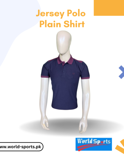 Jersey Polo Plain Shirt – Premium Comfort & Classic Style for Men