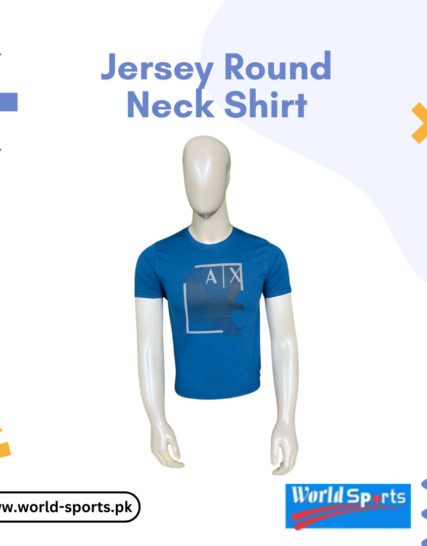 Jersey Round Neck Shirt – Soft, Breathable & Stylish Everyday Wear