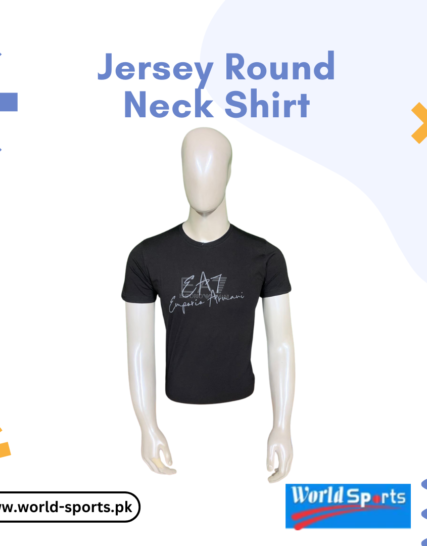 Jersey Round Neck Shirt – Soft, Breathable & Comfortable Casual T-Shirt for Men