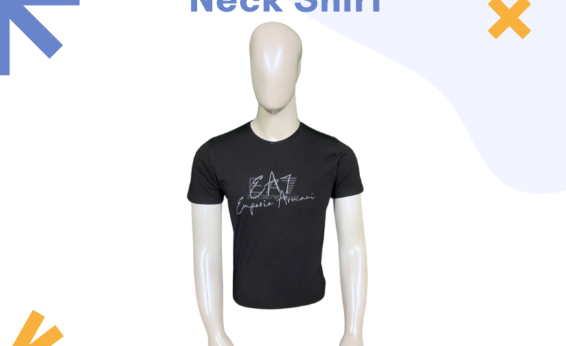 Jersey Round Neck Shirt – Soft, Breathable & Comfortable Casual T-Shirt for Men