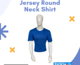 Jersey Round Neck Shirt – Soft Cotton, Breathable, Comfortable & Stylish Casual Wear