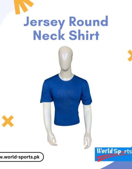 Jersey Round Neck Shirt – Soft Cotton, Breathable, Comfortable & Stylish Casual Wear