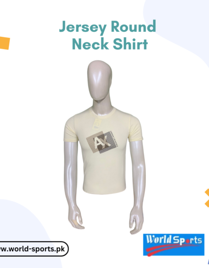 Premium Jersey Round Neck Shirt – Soft, Breathable & Stylish Casual Wear