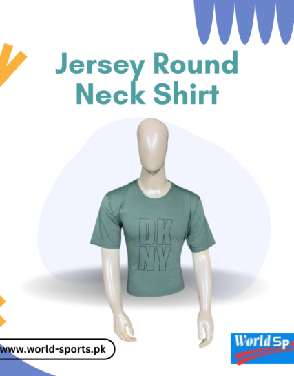 Jersey Round Neck Shirt – Soft Cotton, Breathable Fabric, Comfortable & Stylish Casual Wear