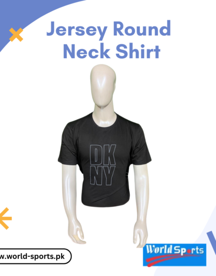 Jersey Round Neck Shirt – Soft Cotton, Breathable Fabric, Comfortable & Stylish Casual Wear