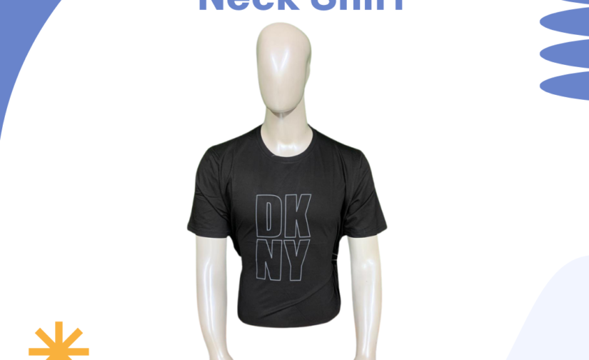 Jersey Round Neck Shirt – Soft Cotton, Breathable Fabric, Comfortable & Stylish Casual Wear