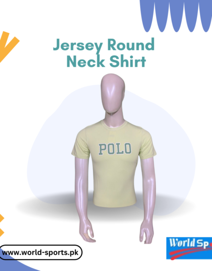 Premium Jersey Round Neck Shirt – Soft, Breathable & Stylish Casual Wear