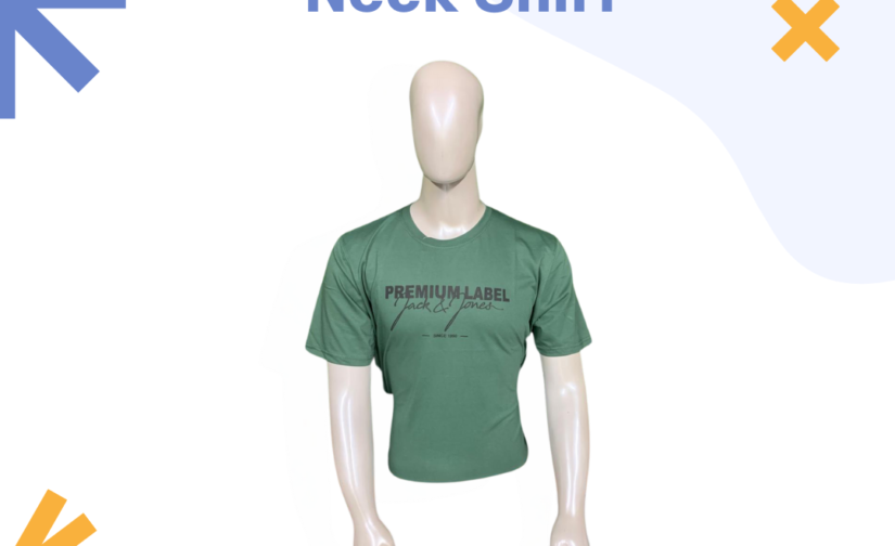 Premium Jersey Round Neck Shirt – Soft, Breathable, Comfortable & Stylish Casual Wear