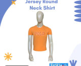 Jersey Round Neck Shirt – Soft, Breathable & Stylish Casual Wear for Everyday Comfort