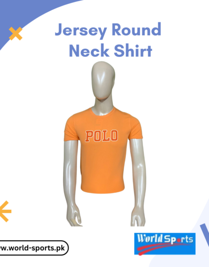 Jersey Round Neck Shirt – Soft, Breathable & Stylish Casual Wear for Everyday Comfort