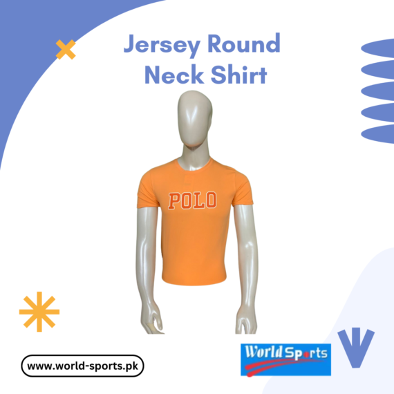 Jersey Round Neck Shirt – Soft, Breathable & Stylish Casual Wear for Everyday Comfort