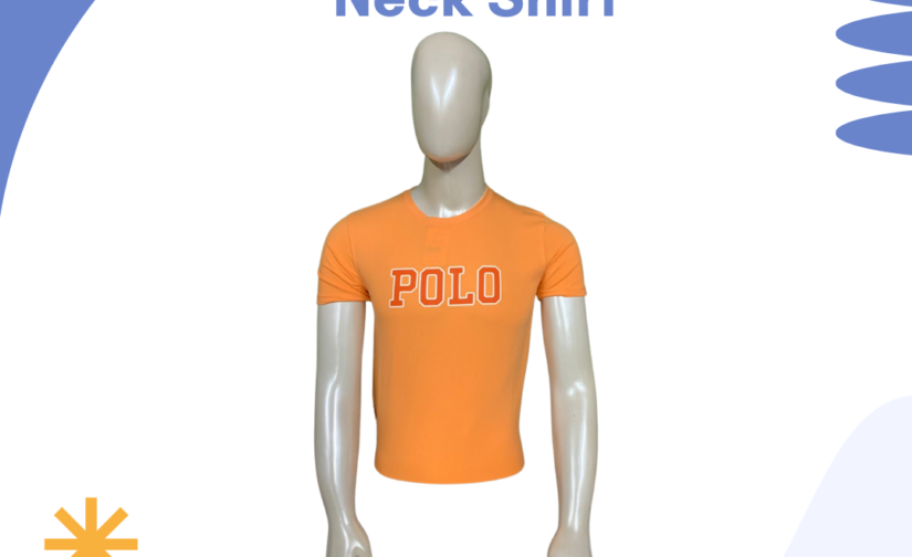 Jersey Round Neck Shirt – Soft, Breathable & Stylish Casual Wear for Everyday Comfort