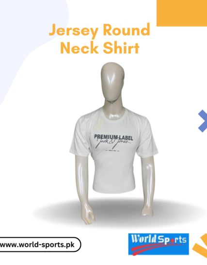 Jersey Round Neck Shirt – Soft, Breathable, Lightweight & Comfortable Casual Wear