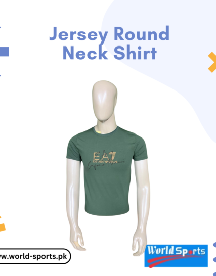 Jersey Round Neck Shirt – Soft, Breathable & Comfortable Everyday Wear