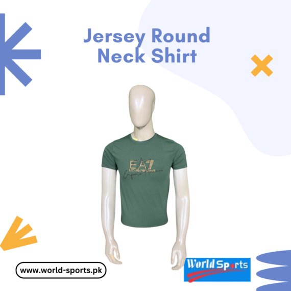 Jersey Round Neck Shirt – Soft, Breathable & Comfortable Everyday Wear