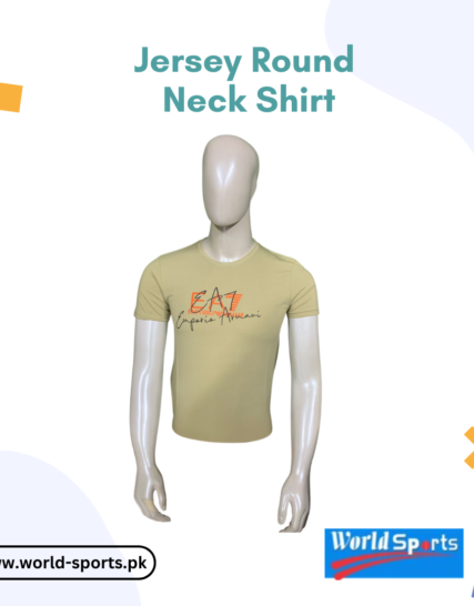 Jersey Round Neck Shirt – Soft, Breathable & Comfortable Casual Wear