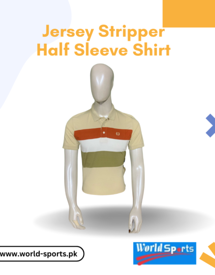 Jersey Stripper Half Sleeve Shirt – Premium Soft Fabric, Breathable & Stylish Casual Wear