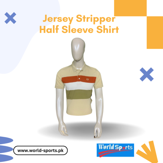 Jersey Stripper Half Sleeve Shirt – Premium Soft Fabric, Breathable & Stylish Casual Wear