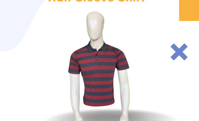 Jersey Stripper Half Sleeve Shirt – Stylish Striped Casual Shirt | Soft, Breathable & Lightweight