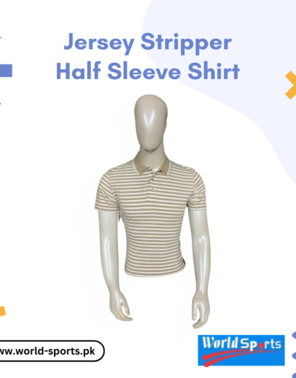 Jersey Stripper Half Sleeve Shirt – Stylish, Breathable & Comfortable Casual Wear