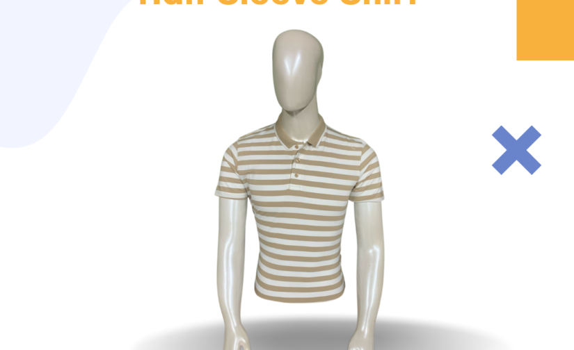 Jersey Stripper Half Sleeve Shirt – Stylish, Breathable, and Comfortable Casual Wear