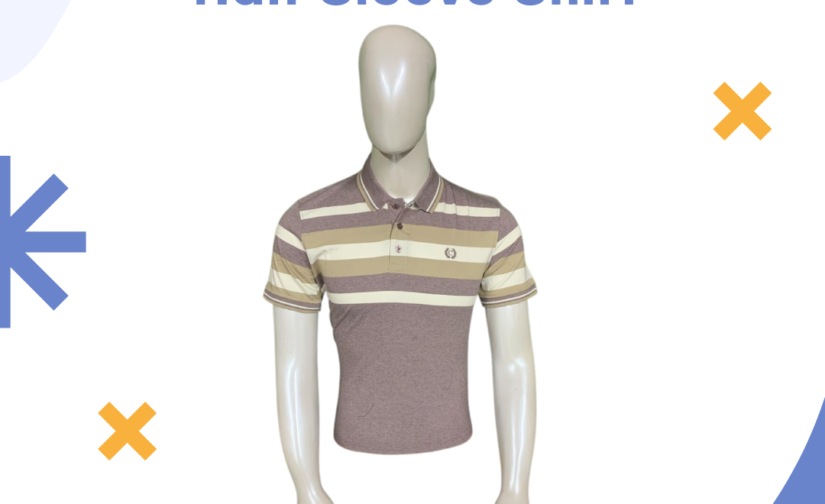 Jersey Stripper Half Sleeve Shirt – Stylish, Breathable & Comfortable Casual Wear