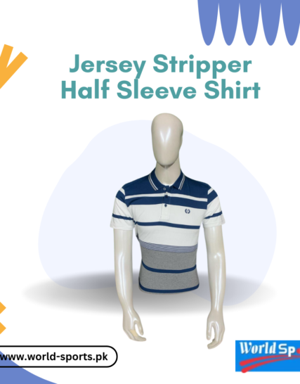 Jersey Stripper Half Sleeve Shirt – Trendy, Breathable & Comfortable Casual Wear