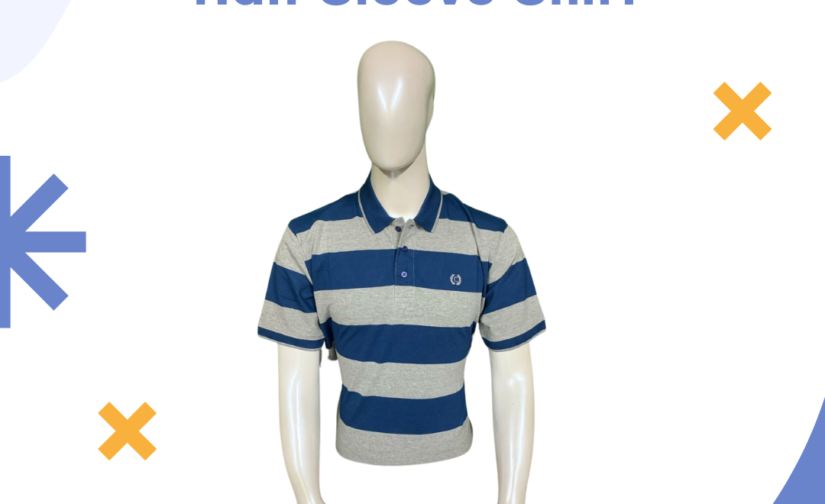 Jersey Stripper Half Sleeve Shirt – Stylish & Comfortable Casual Wear