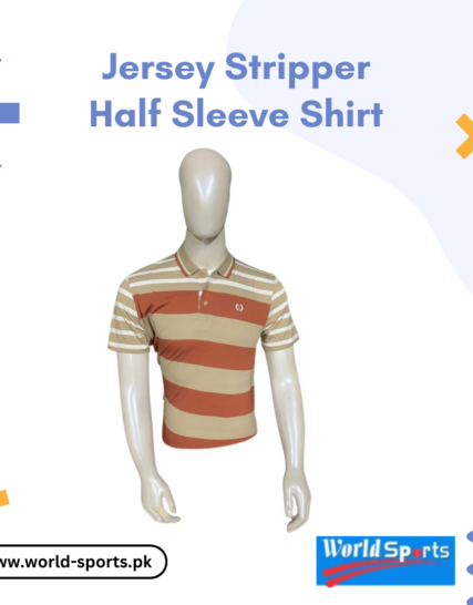 Jersey Stripper Half Sleeve Shirt – Stylish, Breathable & Lightweight Casual Wear