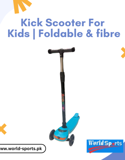 Kick Scooter for Kids | Height Adjustable | Foldable & Lightweight Fiber Frame