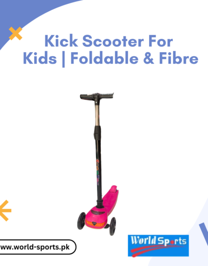 Kick Scooter for Kids | Height Adjustable | Foldable & Lightweight Fiber Body