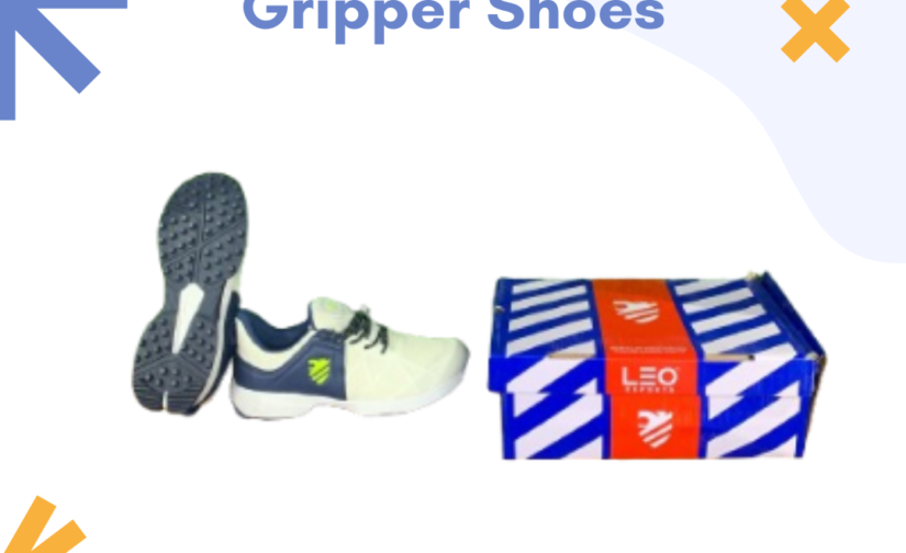 LEO Cricket Gripper Shoes – High-Traction Non-Slip Cricket Footwear for Superior Performance