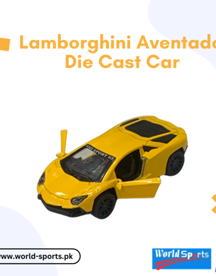 Lamborghini Aventador Die-Cast Car – 1:32 Scale Metal Model with Pull-Back Action & Openable Doors