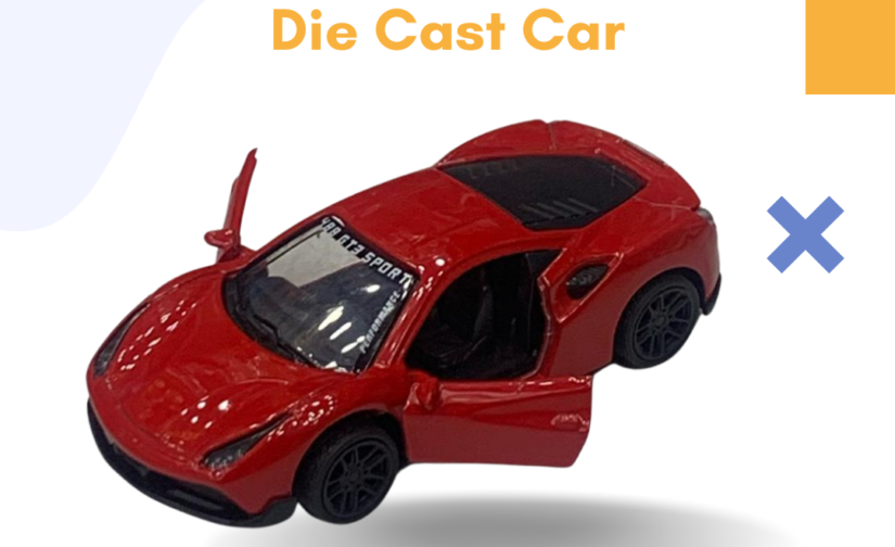 Lamborghini Huracán Die-Cast Car – 1:32 Scale Metal Model with Pull-Back Action & Openable Doors