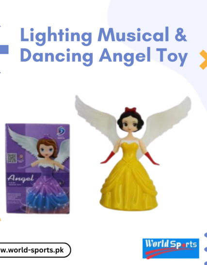 Lighting Musical & Dancing Angel Toy – Interactive LED Angel Figure with Music & Movement