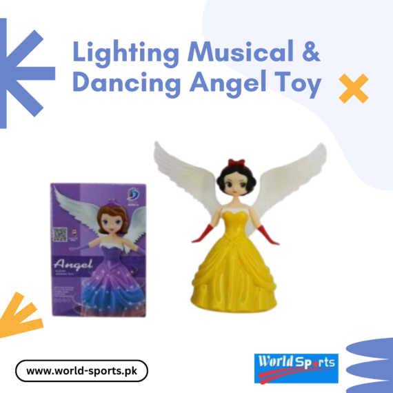 Lighting Musical & Dancing Angel Toy – Interactive LED Angel Figure with Music & Movement