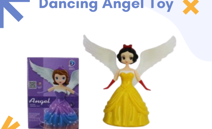 Lighting Musical & Dancing Angel Toy – Interactive LED Angel Figure with Music & Movement