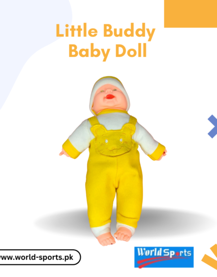 Little Buddy Baby Doll – Soft & Cuddly Plush Baby Doll for Toddlers, Safe & Huggable First Doll for Kids