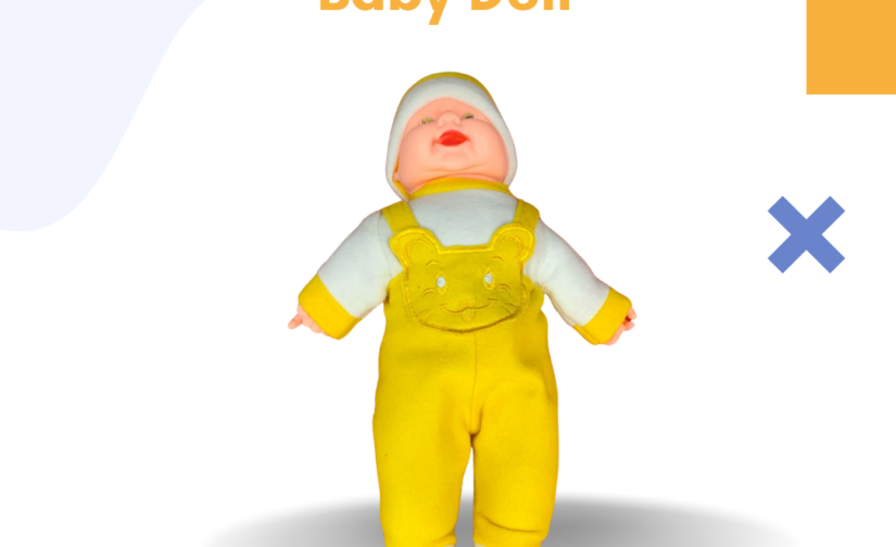 Little Buddy Baby Doll – Soft & Cuddly Plush Baby Doll for Toddlers, Safe & Huggable First Doll for Kids