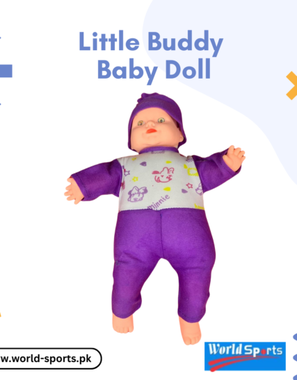 Little Buddy Baby Doll – Soft & Cuddly Plush Doll for Kids, Realistic Features, Perfect Gift for Toddlers & Newborns