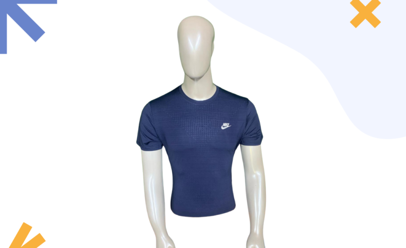 Lycra Half Sleeve Round Neck Shirt – Stretchable, Breathable & Comfortable Casual Wear