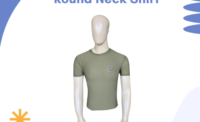 Lycra Half Sleeve Round Neck Shirt – Stretchable, Quick-Dry & Breathable Activewear