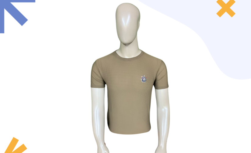 Lycra Half Sleeve Round Neck Shirt – Stretchable, Quick-Dry & Breathable Activewear for Men