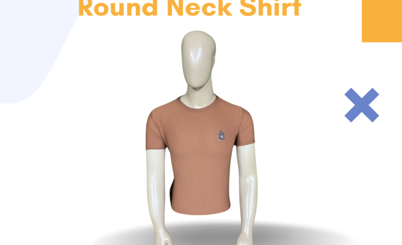 Lycra Half Sleeve Round Neck Shirt – Stretchable, Breathable & Quick-Dry T-Shirt for Sports & Casual Wear