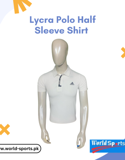 Lycra Polo Half Sleeve Shirt – Stretchable, Breathable & Stylish Polo T-Shirt for Men