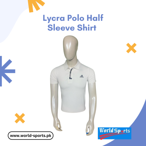 Lycra Polo Half Sleeve Shirt – Stretchable, Breathable & Stylish Polo T-Shirt for Men