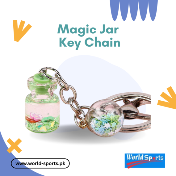 Magic Jar Key Chain | Glow-in-the-Dark | Mini LED Light Keyring